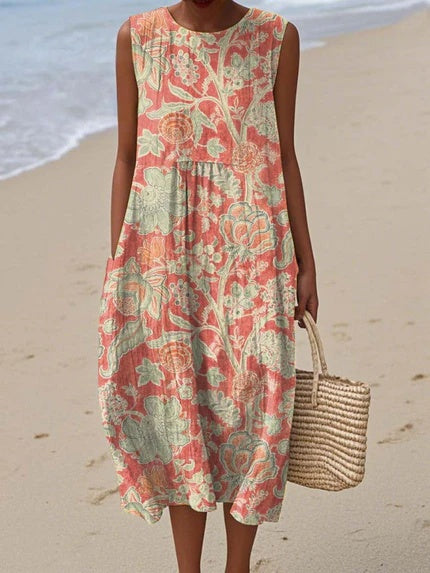 Elin | Robe Fleurie Vintage