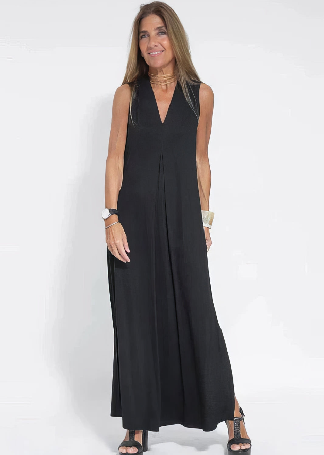 NATALIA | Robe longue élégante
