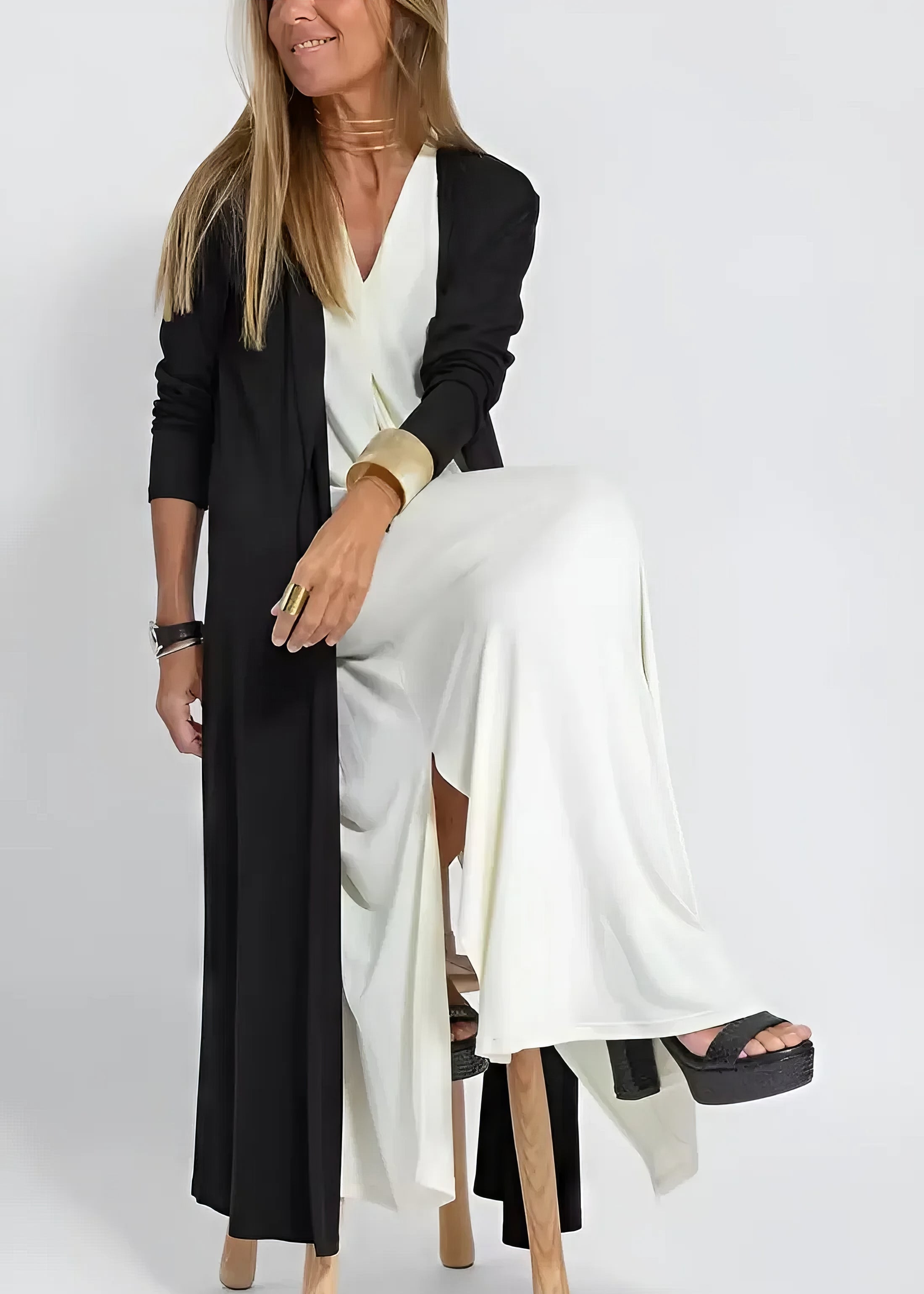 NATALIA | Robe longue élégante