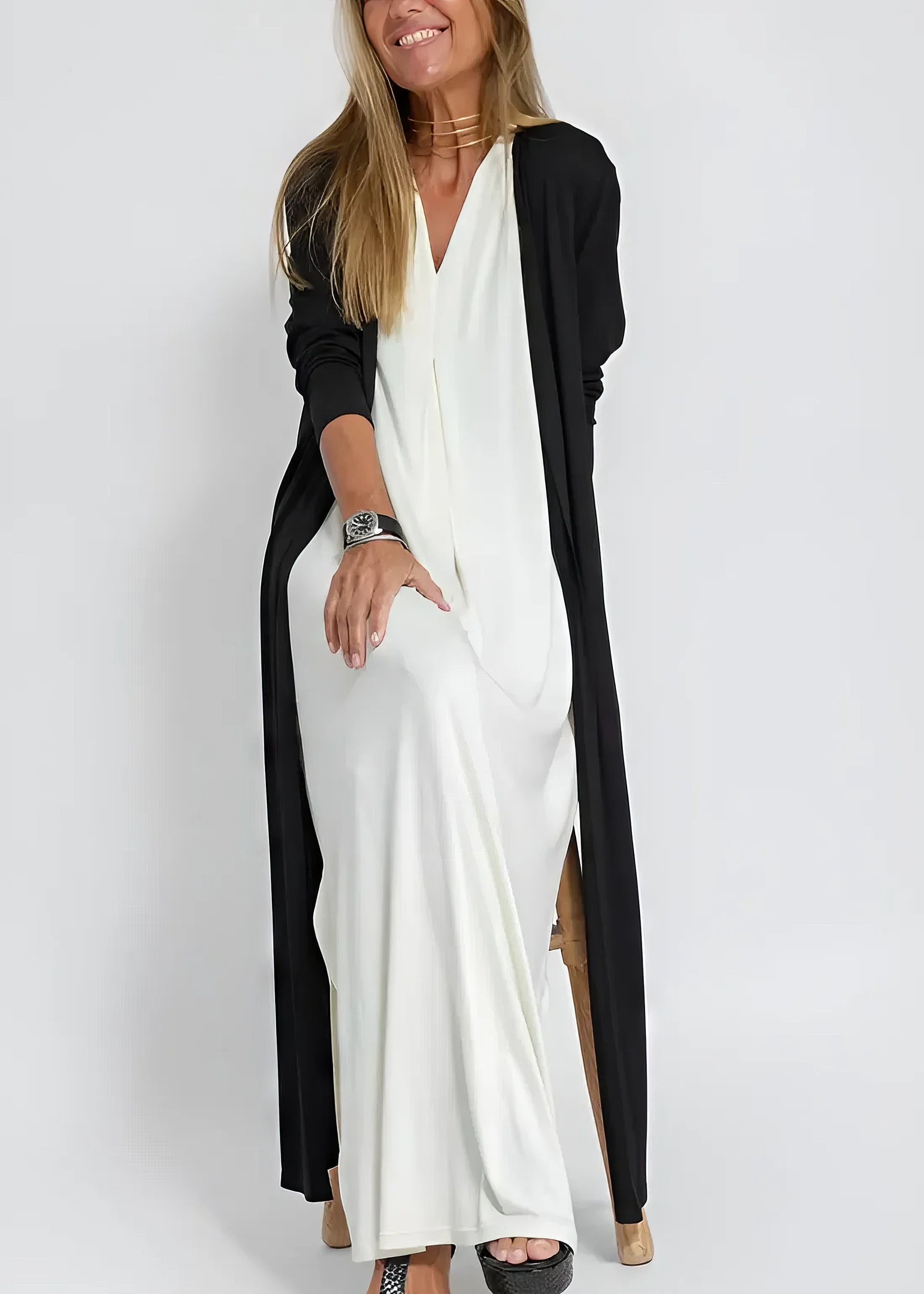 NATALIA | Robe longue élégante