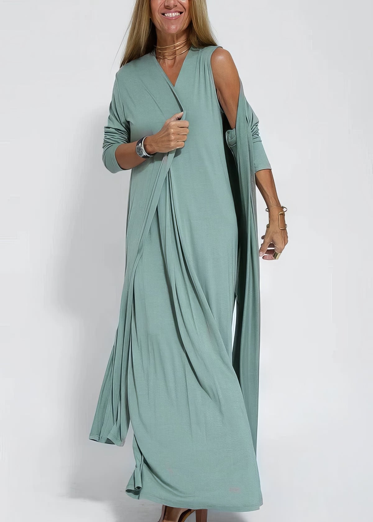 NATALIA | Robe longue élégante