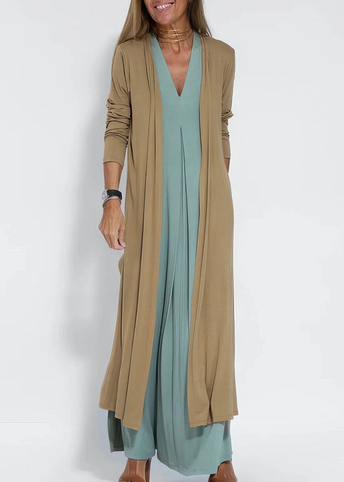 NATALIA | Robe longue élégante